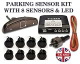 from CISBO Parking Reversing 8 Sensors buzzer LED displayer system - Silver (Model SB316-8 Silver)