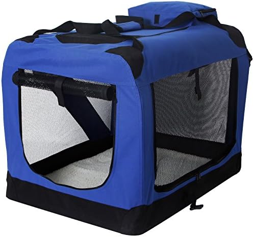 Gocooper 3-Door Folding Soft Dog Crate, 32 " X 23" X 23" for Travel &amp; Indoor &amp; Outdoor Pet Home Kennel