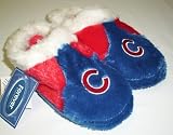 51xCNj28pOL. SL160  Chicago Cubs MLB Youth Plush Slippers