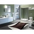 DEMATEX Badezimmer-Garnitur als 3-teiliges Set braun-beige-creme 60x100cm
