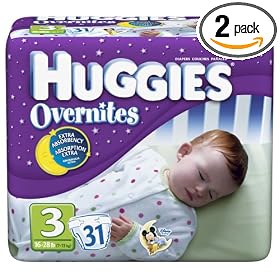 Huggies Overnites Diapers: Health &amp; Personal Care