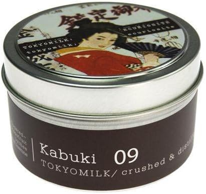 Margot Elena Tokyo Milk Kabuki Crushed and Distilled Tin Travel Candle, Delightful Fragrance, 0.22 Ounce