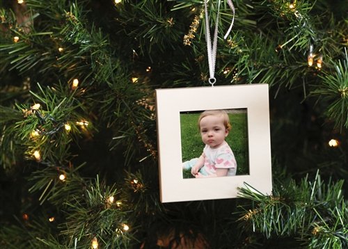Picture Frame Ornament - Snowflake