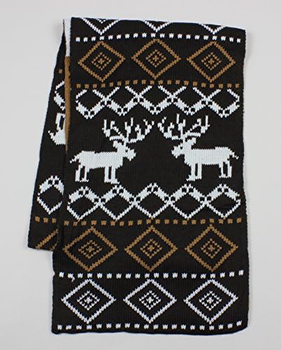 Winter Fashion Scarf Stare Down ModaLogic Hazelnut/Cajeta
