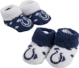 Indianapolis Colts Newborn Polka Dot Bootie 2-Pack