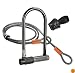Kryptonite Kryptolok Series 2 Standard Bicycle U-Lock with Transit FlexFrame Bracket (4-inch x 9-inch) with 4-Foot Flex Cable
