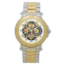 Tremont 7 Hand All Two-Tone Stainless-Steel Automatic Skeleton Watch. Model: TR-843332003284