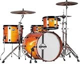ddrum Dominion Dorian AMX 4-Piece Drum Shell Pack, Orange