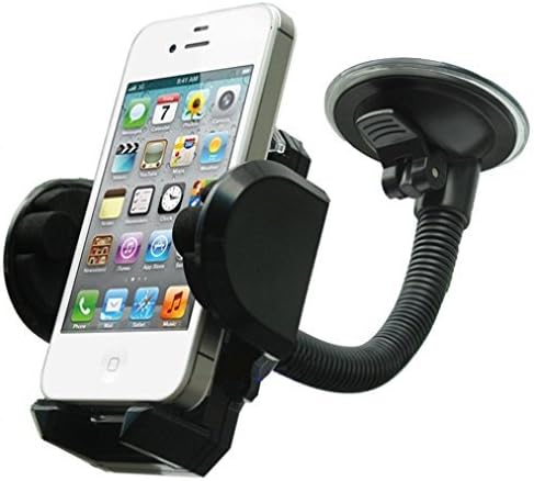 Car Mount Universal Windshield Dashboard Holder Cradle with Strong Suction Cup FOR Plum Fits phone w/ Lifeproof Case on it