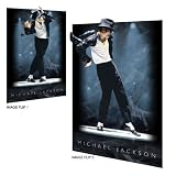 The King of Pop in 3D Michael Jackson Music 47x67cm 3D Poster
