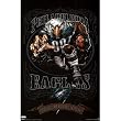 Philadelphia Eagles Mascot, Grinding It Out Since 1933 Sports Poster Print - 22x34