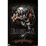 Philadelphia Eagles Mascot NFL 22x34 POSTER Poster Print, 22x34