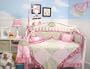 SoHo Minky Coral Reef Chenille 10pcs Baby Crib Bedding Set