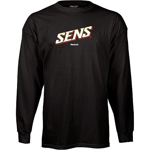 Reebok Ottawa Senators Third Logo Long Sleeve T-Shirt Large