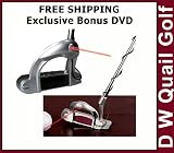 Deluxe Laser Putting Alignment Golf Training Aid Attaches To Your Putter and Removes In Seconds. Use Indoors or Out! You Will Also Receive An Exclusive Free Bonus DVD From the Golf Lessons With O'Leary Series With Your Order - FREE SHIPPING