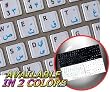 MAC ENGLISH-FARSI KEYBOARD STICKERS ON WHITE BACKGROUND