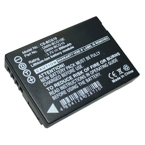 Bluetrade Li-Ion Akku f&uuml;r Panasonic DMC-TZ10/DMC-TZ6/DMC-TZ65 (3.7V,890 mAh) Preisvergleich