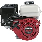 Honda Horizontal OHV Engine with 6:1 Gear Reduction - 120cc, GX Series, 3/4in. x 2 3/64in. Shaft, Model# GX120U1HX2