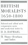 British Moralists: 1650-1800