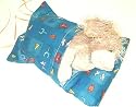 Sleeping Bag for Webkinz - Blue Sports Pattern