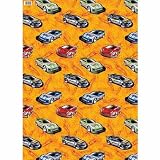 Review Characters 4 Kids  / Hot Wheels Wrapping Paper x 2 & Tags x 2 - Gift Wrap Pack