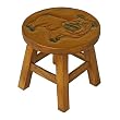 Handmade Bulldog Design Stool