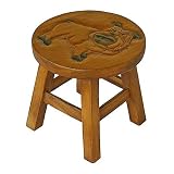 Handmade Bulldog Design Stool