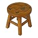 Handmade Bulldog Design Stool