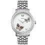 GUESS? Women's Crystal Accented Butterfly Watch #86014L