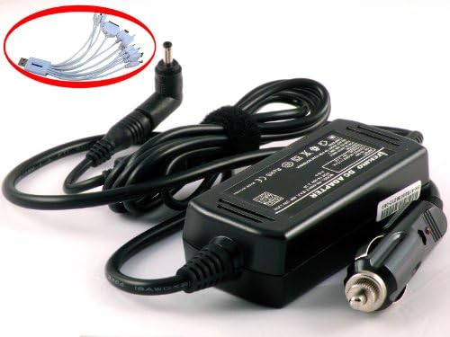iTEKIRO CAR CHARGER AUTO ADAPTER for AsusTAICHI 21, Taichi21, TAICHI 31, Taichi31 Ultrabooks, Taichi 21-DH51, Taichi 21-DH71, Taichi 21-UH51, Taichi 21-UH71 + iTEKIRO 10-in-1 USB Charging Cable