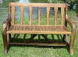Park Divan Teak Wood Bench