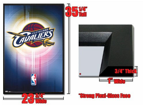 Framed Cleveland Cavaliers Poster Cavs Logo Nba Fr 978
