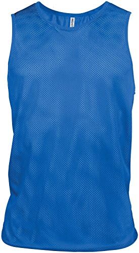 Kariban Proact Unisex Lightweight Mesh Sports Team Bib (S/M) (Sporty Royal Blue)