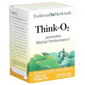 Traditional Medicinals Teas Think O2 Tea