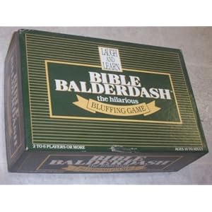 Bible Balderdash: the hilarious Bluffing Game