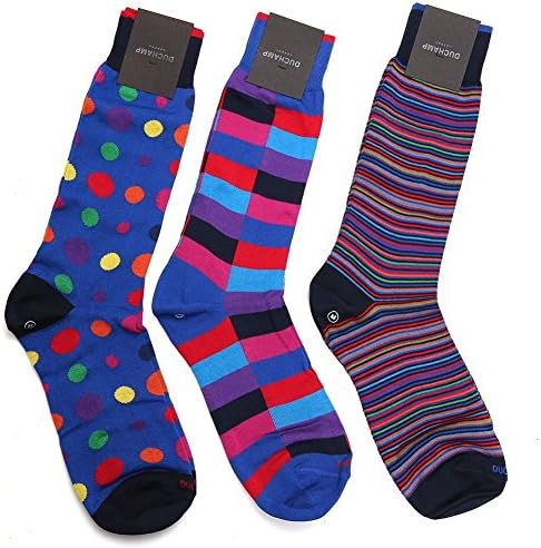 Duchamp of London Jeune Fille Sock Box, Assorted Medium Colour Multi