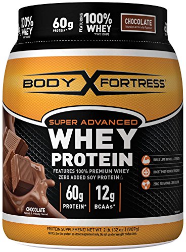 Body fortress super advanced whey protein powder, choco…