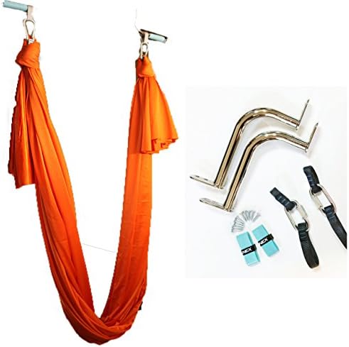 Aerial Yoga Hammock Perfect Edition Starter Bundle for Flying Antigravity | Flying Yoga | Sky Yoga