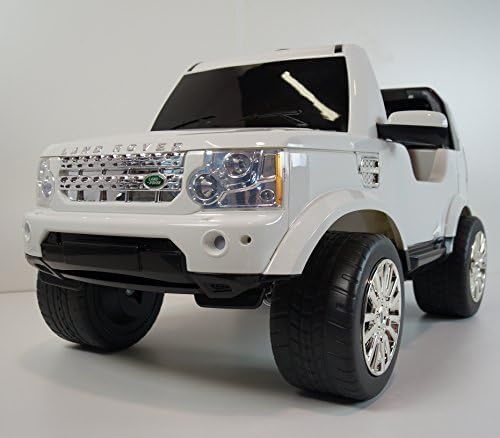 2015 Land Rover Discovery Licensed 12v Kids, Boys, Girls Ride on Toy/car with Remote Control- White