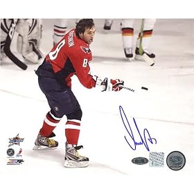 Alexander Ovechkin Autographed All Star Skills Competition 8x10 Photograph
