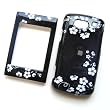 AT&T UTStarcom Quickfire PCD Snap On Protector Hard Case Image Cover "Midnight Flowers" Design
