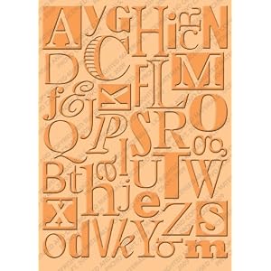 Cuttlebug-5-Inch-by-7-Inch-Embossing-Folder-Typeset