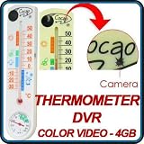 Spy Thermometer Camera Video Cam DVR Surveillance