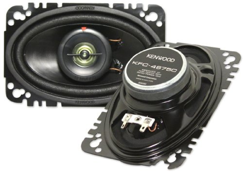 NEW KENWOOD KFC-4675C 4x6 120 WATT 2 WAY CAR SPEAKERS