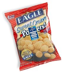 Eagle Sweet Onion Poppers! 2.5-Ounce Bags (Pack of 6)