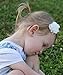 Wispy Clippy - carnation baby hair bows - great handmade baby gift(D2-black)