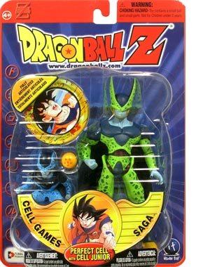 Perfect cell w/ junior dragon ball z dbz figure sealed