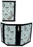 Black Cat Character Checker Wallet
