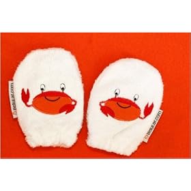 Click here to buy Bellylaf MiniMitts Wash Learn Giggle - Rocko the Crab by Bellylaf.