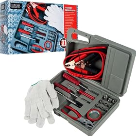 Best Quality Roadside Emergency Tool and Auto Kit - 30 Pieces